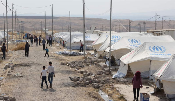 ٢٥ کەمپی ئاوارەکان لە هەرێمی کوردستان دادەخرێت
