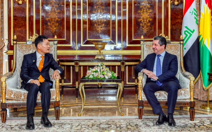 سەرۆكی حكوومەت، پێشوازی لە كونسوڵی گشتیی نوێی كۆریا دەكات