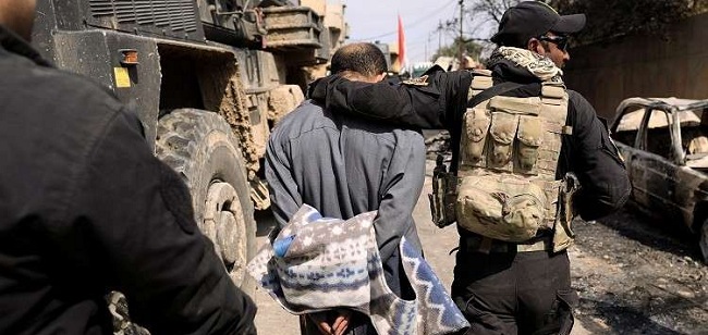 دەزگای زانیاری و هەواڵگری عێراق ڕاگەێندراوێک لە سەر دەست بەسەر کردنی ژمارەیەکی زۆر تێرۆریست بڵاو دەکاتەوە