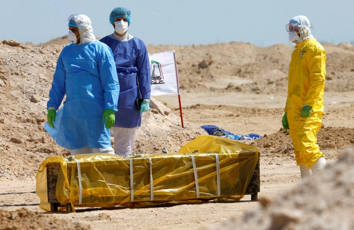 ٣٠ تووشبووی کۆرۆنا لە عێراق گیانیان لە دەست دا