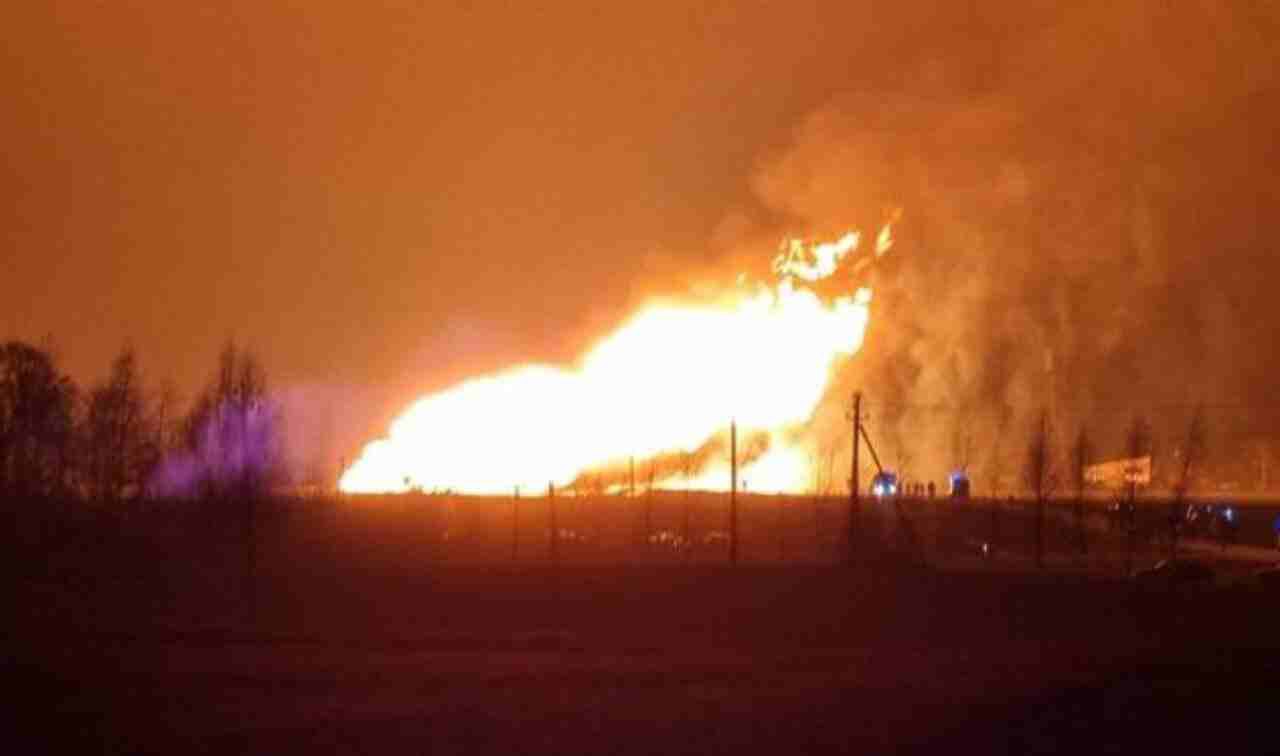 خاڵی بۆڕی گازی لیتوانی – لێتۆنی تووشی ڕووداوی تەقینەوە دەبێت کە تا مەودای ١٧ کیلۆمەترییەوە بیندراوە