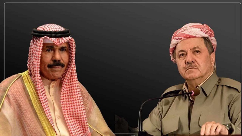 سەرۆک بارزانی پەیامێکی سەرەخۆشی بۆ کۆچی دوایی ئەمیری کۆوەیت بڵاو کردەوە