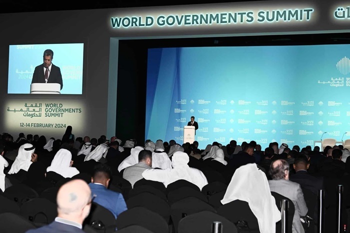 ووتارێکی گرینگی مەسروور بارزانی سەرۆکی حکوومەتی هەرێمی کوردستان لە لووتکەی جیهانی ووڵاتان