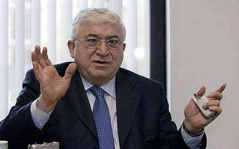 سەرۆککۆماری عێراق فوئاد مەعسوم دڵنیایی دەداتە پێشمەرگە کە ڕێگە نادەن دەنگیان هەڵبوەشێتەوە