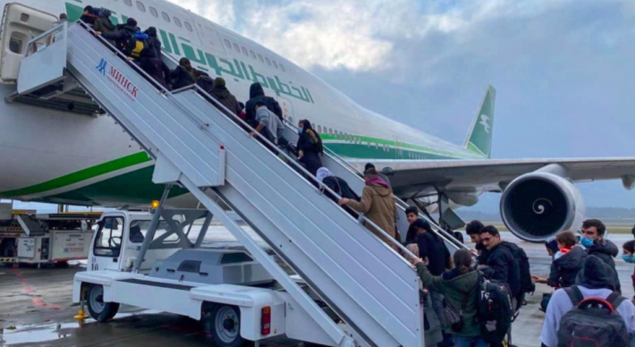 وەزارەتی دەرەوەی عێراق: سێ هەزار و 500 کۆچبەر لە بێلاڕووس گەڕاونەتەوە