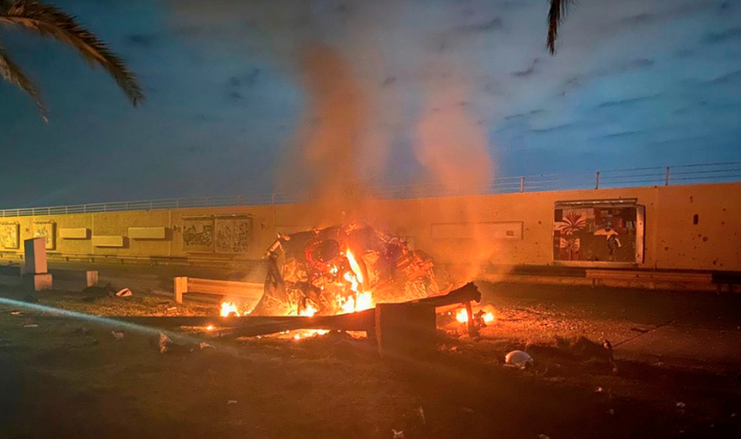 ئێران: ئەوەی ڕاستەوخۆ و ناڕاستەوخۆ دەستی لە کوژرانی قاسم سولەیمانی هەبێت سزا دەدرێت