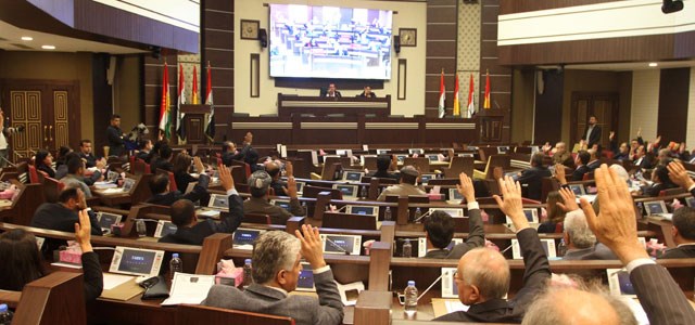 پەرلەمان دەنگ لە سەر هەڵبژاردنی دەستەی سەرۆکایەتی لێژنەکان دەدات