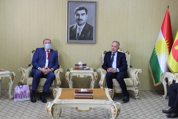 سەركونسووڵی ڕووسیا : پەیوەندی مێژوویی گەلی كوردستان و ڕووسیا بەردەوام دەبێت