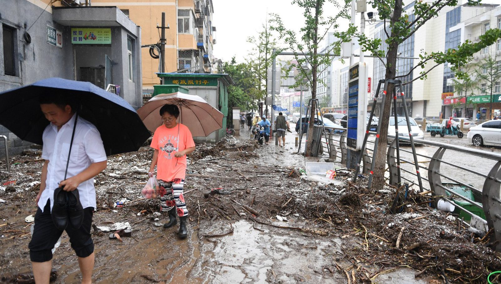 لە چین بەهۆی لافاوەوە دەیان کەس بوونە قوربانی