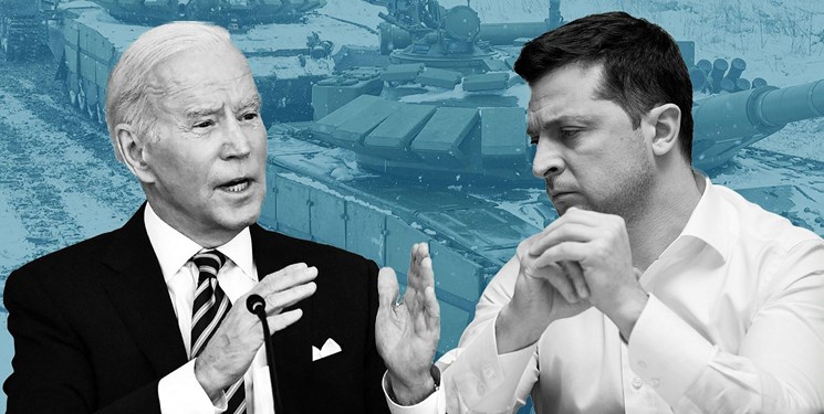 ووتووێژی تەلەفۆنی نێوان جۆ بایدن و ڤلۆدێمیر زلێنسکی " جەختکردنەوەی ئەمریکا لە سەر پاڵپشتی کردنی لە ئۆکراین "