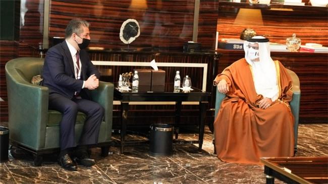 مەسروور بارزانی سەرۆکی حکوومەتی هەرێمی کوردستان لەگەڵ شازادەی جێنشین و سەرۆک وەزیرانی بەحرەین کۆدەبێتەوە