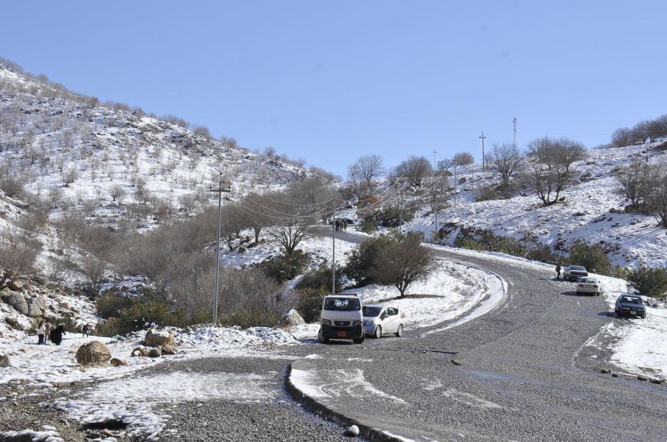 بارینی بەفر لە زۆربەی ناوچەکانی کوردستان پێشبینی دەکرێت