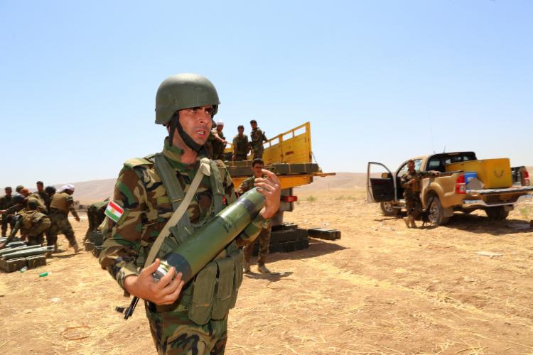 ئەمریکا هاوکاری سەربازی بۆ دوو لیوای دیکەی هێزی پێشمەرگە ڕەوان دەکات