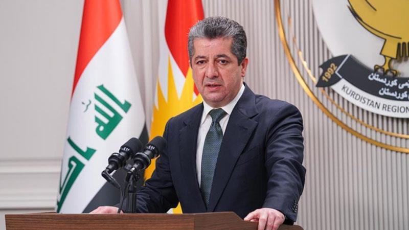 راگەیێندراوی مەسرور بارزانی لەبارەی بۆردوومانکردنی فڕۆکەخانەی عەربەت