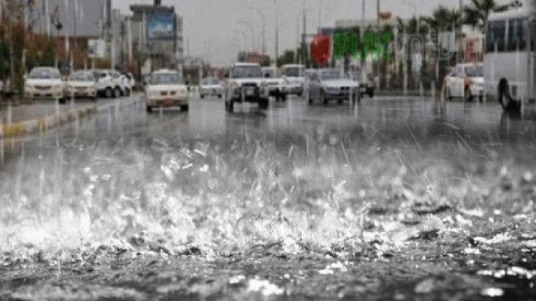 دەستەی کەشناسی عێراق کاتی باران بارین ڕادەگەێنێت