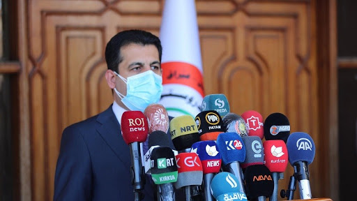 وه‌زاره‌تی ته‌ندرووستی ئاماری هه‌ڵكشانی مردن و تووشبوون به‌ كۆرۆنای بڵاوكرده‌وه‌