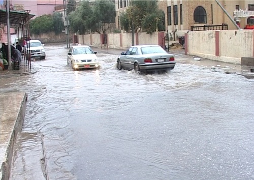شەپۆلێکی بەهێزی باران بارین و تەرزە ڕوو لە هەرێم دەکاتەوە
