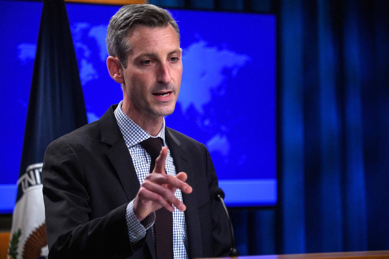 وه‌زاره‌تی ده‌ره‌وه‌ی ئه‌مریكا نیگه‌رانی خۆی له‌ په‌سه‌ندكردنی یاسای به‌تاوان هه‌ژماركردنی په‌یوه‌ندییه‌كانی عێراق له‌گه‌ڵ ئیسرائیل رایگه‌یاند