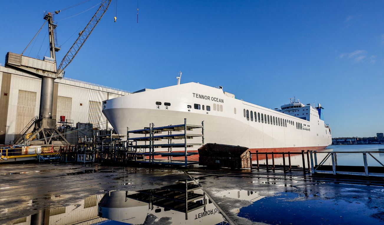 یەکەم باری گازی شلی ئەمریکا گەیشتە ئاڵمانیا