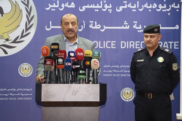 دەستبەسەر کردنی چەند تۆمەتبار و بکوژ لە لایەن پۆلیسی هەولێرەوە ڕاگەێندرا