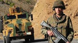 سەربازێکی تورک لە ناوچەی زاپ کوژرا