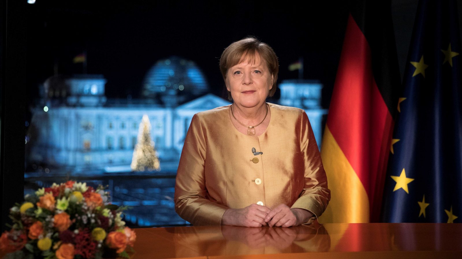 ئەنگێڵا مێرکڵ بەهۆی هاوکاری پەنابەرانەوە خەڵاتێکی جیهانی پێبەخشرا