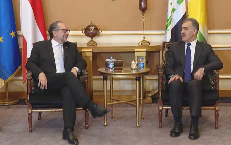 وەزیری دەرەوەی نەمسا گەیشتە هەولێر