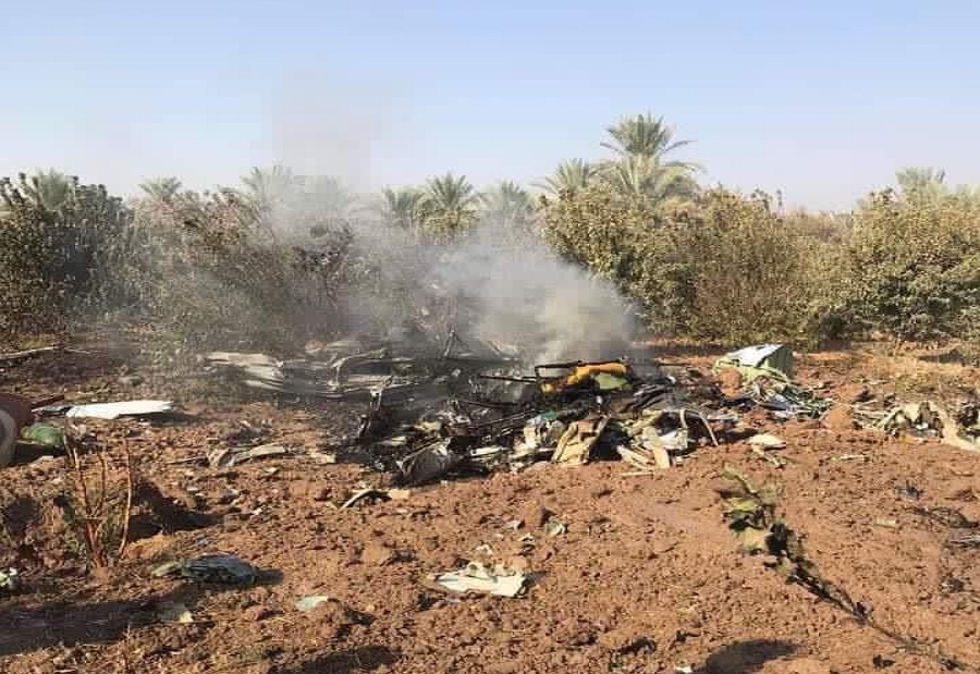 باڵەفڕێکی سەربازی لە پارێزگای سەڵاحەددین تێکدەشکێت و هەموو سەرنشینەکانی دەکوژرێن