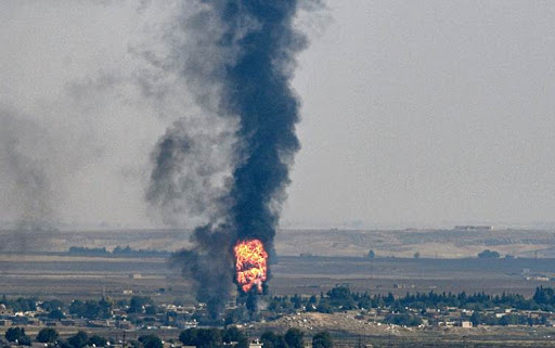 ڕۆژئاوا / تەقینەوەیەک لە سرێکانی ٧ قوربانی لێکەوتەوە