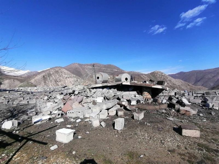 بەهۆی بۆردوومانەوە، خانووی هاوڵاتییەك لە سنوری سلێمانی خاپوور دەبێت