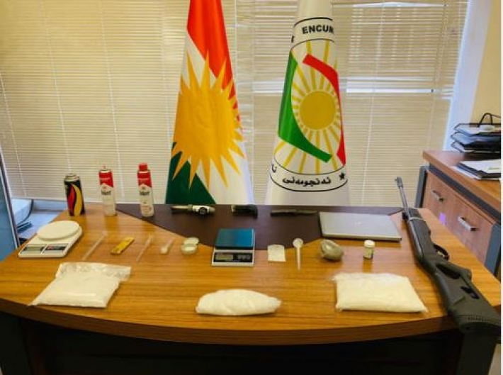 سێ بازرگانی ماددەی هۆشبەر لە هەولێر دەستگیرکران