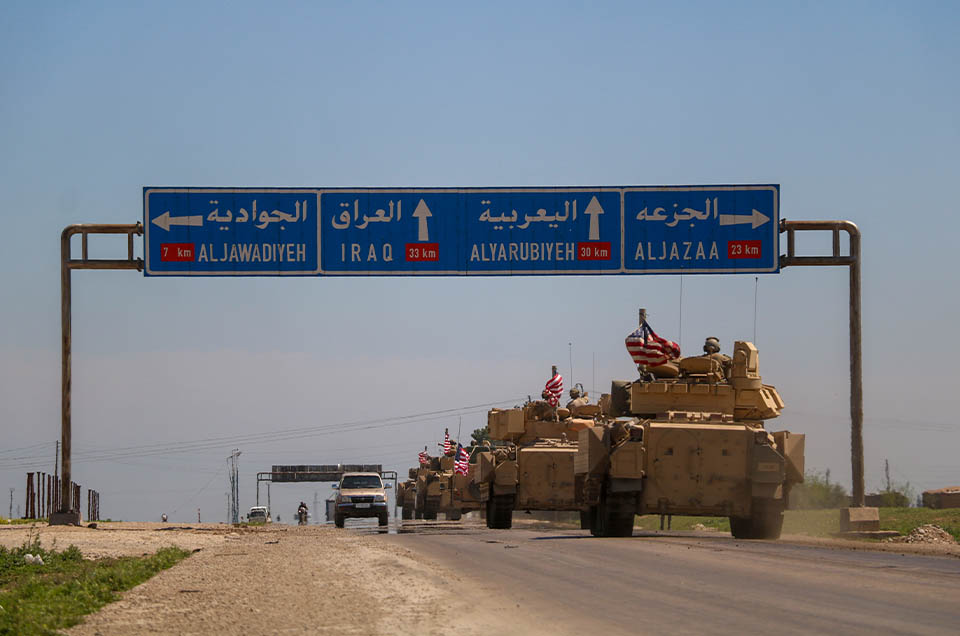 ئەمریکا هێزی زیاتری ڕەوانەی رۆژئاوای كوردستان كرد