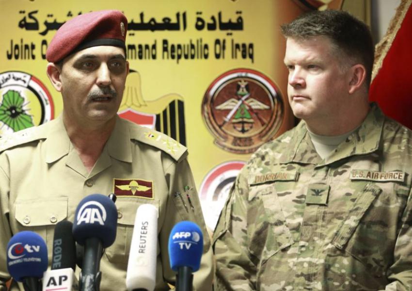 ووتەبێژی هێزە چەکدارەکانی عێراق : پێویستمان بە هیچ سەربازێکی دەرەکی نییە / زانیاری گرینگمان ڕادەستی دیمەشق کردووە .