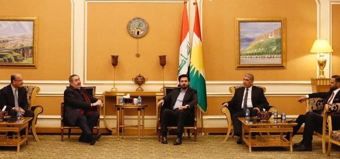 شاندێکی ده‌سته‌ی سیاسی ڕەوتی سەدر لەگەڵ شاندێكی پارتی به‌سه‌رۆكایه‌تی هۆشیار زێباری ئه‌ندامی مه‌كته‌بی سیاسی پارتی كۆبوونه‌وه