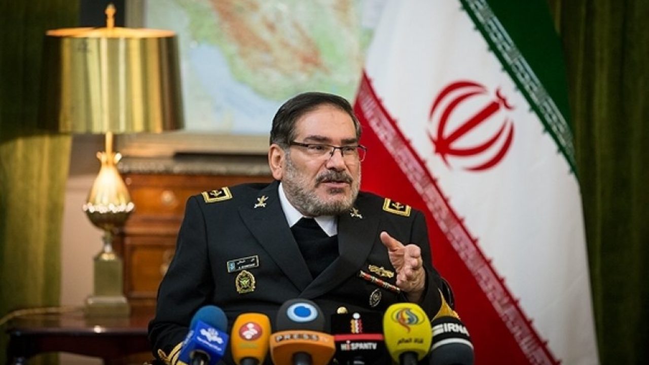 سکرتێری گشتی شەورای باڵای ئەمنییەتی ئێران : ئێران بەردەوام دەبێت بۆ دەستەبەرکردنی بەرژەوەندییە نەتەوەییەکانی خۆی