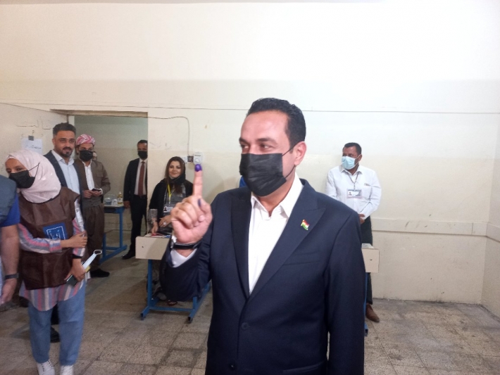 پارێزگاری هەولێر: دەنگم دا بەو لایەنەی لە بەغدا داکۆکی لە مافەکانی خەڵک و خاکی کوردستان دەکات