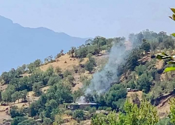 ئێران بە درۆنی بۆمبڕێژکراو بارەگایەكی حزبی دیموكراتی كردە ئامانج