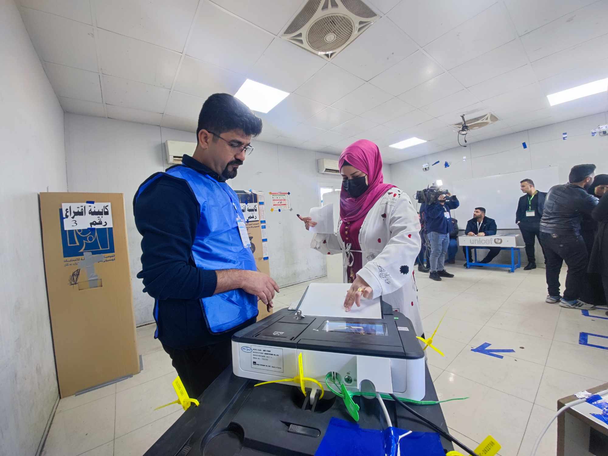 کۆمسیۆنی هەڵبژاردنەکانی عێراق: رێژەی دەنگدانی تایبەت گەیشتووەتە %67