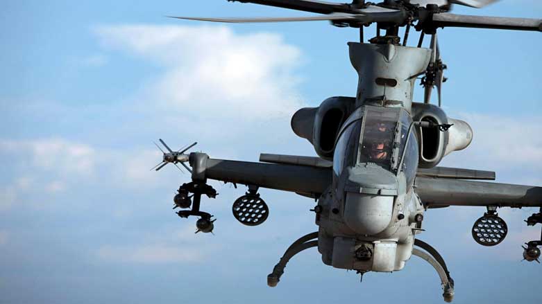 کۆپتەرێکی ڕووسیا بەربوویەوە