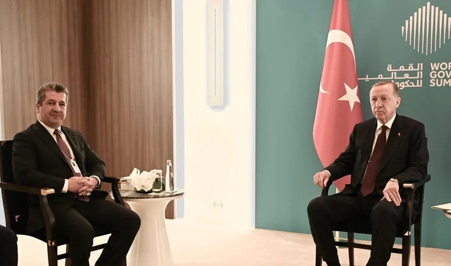 سەرۆكی حكومەتی هەرێمی كوردستان و سەرۆك كۆماری توركیا تاوتوێی چه‌ند بابه‌تێك ده‌كه‌ن