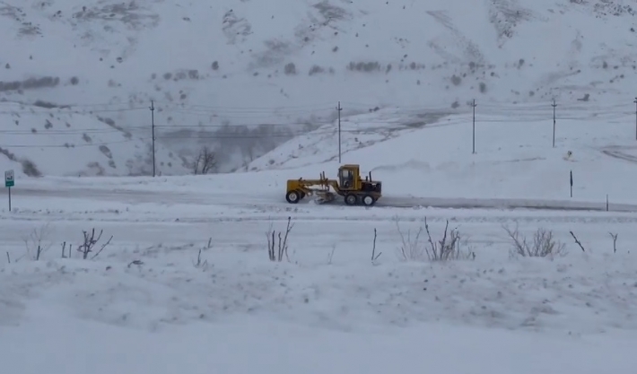 سنووری چەندین ناوچە بەهۆی بەفرەوە داخراوە