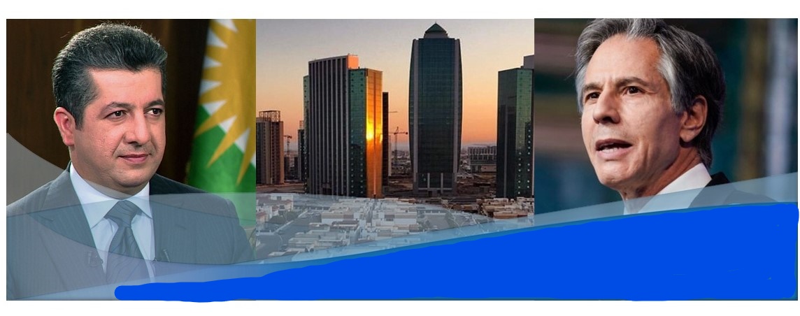 مەسروور بارزانی سەرۆکی حکوومەتی هەرێمی کوردستان داواکارییەک ئاراستەی وەزیری دەرەوەی ئەمریکا دەکات