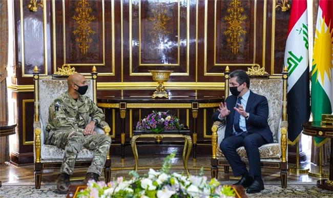 مەسروور بارزانی سەرۆکی حکوومەتی هەرێمی کوردستان لەگەڵ جێگری فەرماندەی گشتی هێزەکانی هاوپەیمانان لە عێراق و سووریا کۆدەبێتەوە