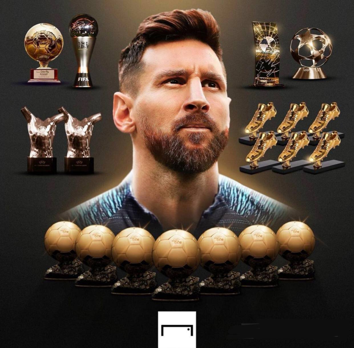 مێسی حەوتەمین تۆپی ئاڵتونی بە دەست هێنا