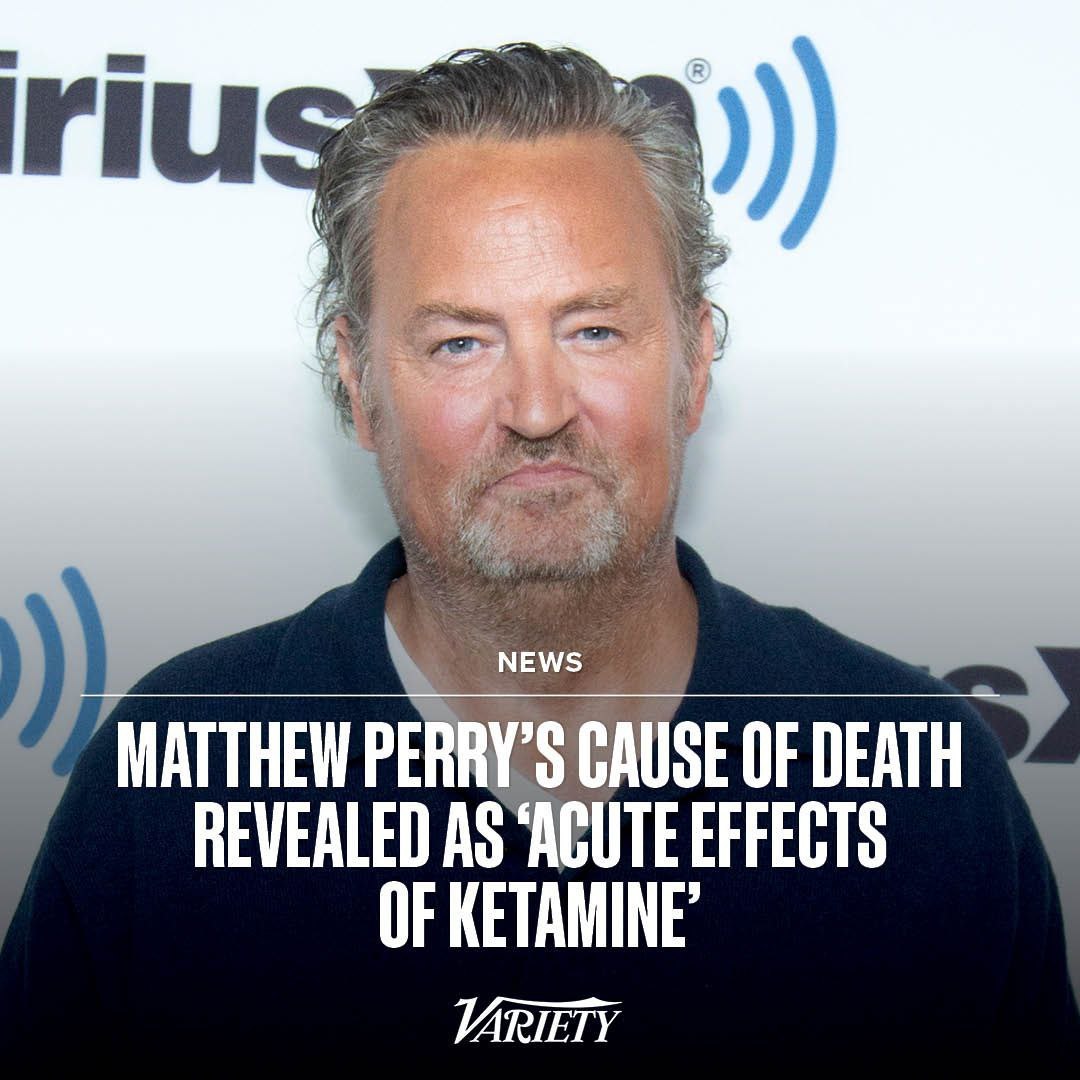 هۆکاری مردنی ماتیۆ پێری بە "کاریگەرییە تووندەکانی کیتامین" ڕاگەێندرا