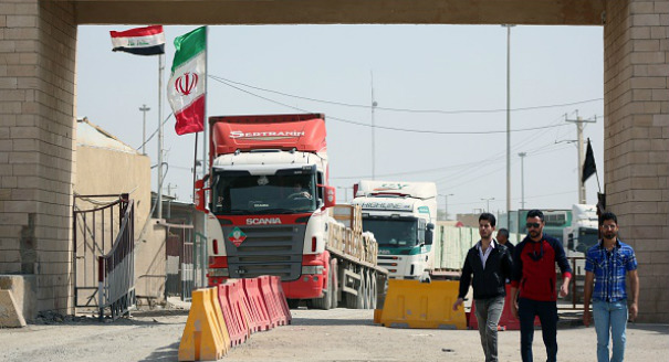 ئێران بەبەهای زیاتر لە ٢٦٣ ملیۆن دۆلار شمەکی لە عێراقەوە هاودەکردووە